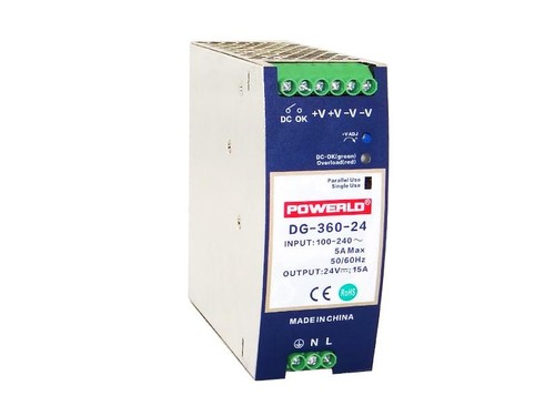 Powerld 360 din - dg-360-24, rail