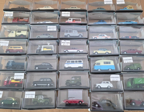 Oxford diecast cars - 1:76, vans