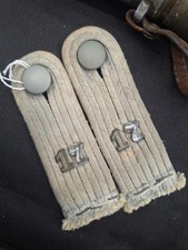 WW2 German 17th Infantry Shoulder Boards