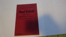 Royal Enfield Instruction Book