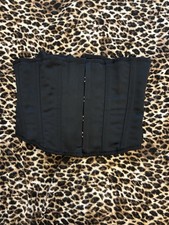 Vollers Steel Boned Underbust Corset Size 24 Black