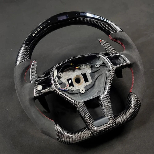 Led carbon fiber steering - led,
