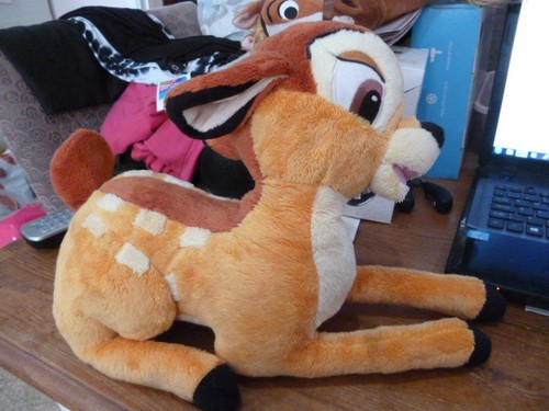 Disney plush bambi - disney, toy