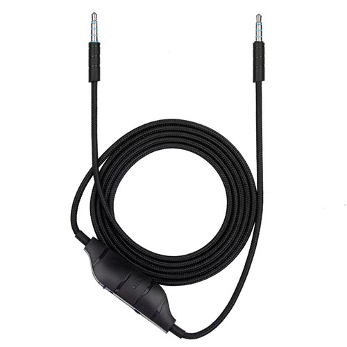 Black headset cable audio cord - cable,