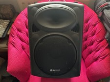 2x QTX SOUND QR10 PA Speakers Pair GREAT CONDITION