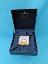 The Snowman Square Box by Border Fine Arts Studio Enamels  A4011 original box