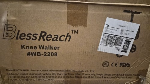 Blessreach wheel knee walker - knee,