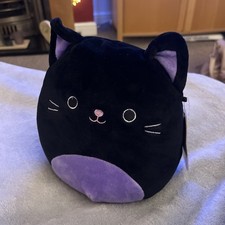 BNWT Kellytoy Squishmallow Autumn the Halloween Cat 7" Plush New Tagged