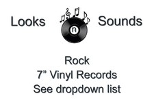 ROCK 7" VINYLS - VARIOUS