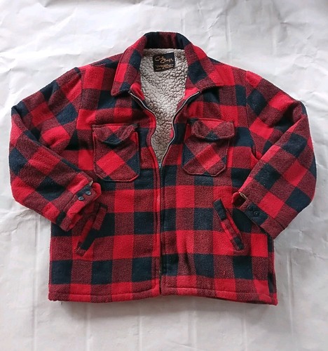 Vtg cal craft buffalo plaid - cal,