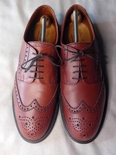 Alfred Sargent Classic Men’s Brogues Shoes Size UK 9.5 made in England 