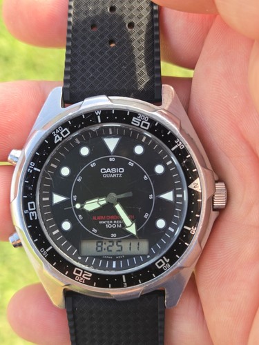 Casio vintage amw 320r - casio, (2701)