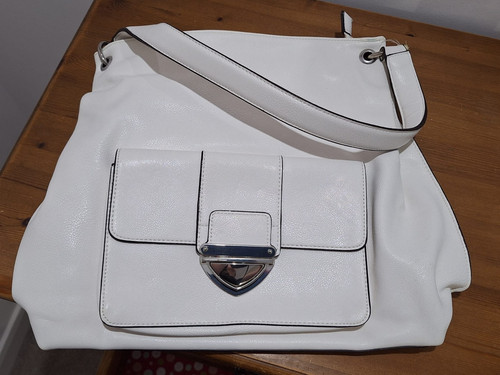Marks spencer white handbag - &,