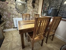 Solid Oak Dining Table