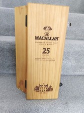 Macallan yrs whisky - macallan, wooden