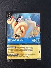 143/204 Cruella De Vil - Style Icon - Legendary - Fabled - Disney Lorcana