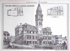 1875 : THE TOWN HALL, CHORLEY