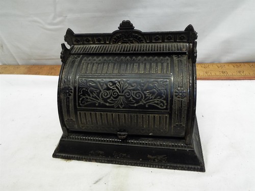 Desk roll top double inkwell - roll,