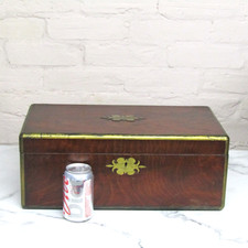 Victorian mahogany writing - victorian,