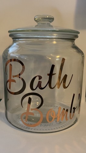 Bath bomb storage - bath, mrs