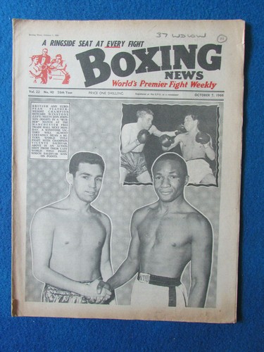 Boxing news magazine 10 66 - boxing,