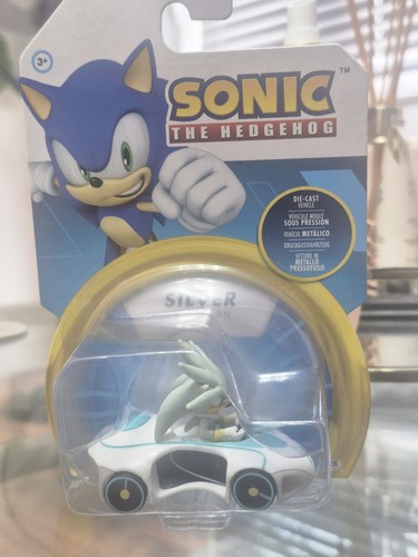 New rare silver the hedgehog - silver,