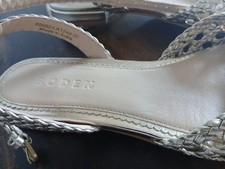 Gold Summer Sandals New Worn
