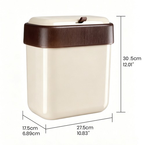 Hanging rubbish bin wall - hanging,