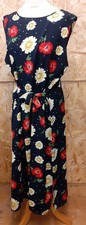 Black Floral Sleeveless Summer
