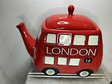 London Bus Tea Pot BROKEN