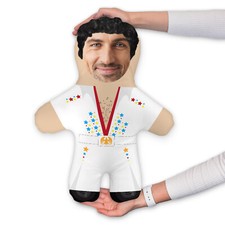 Elvis Teddy | Personalised Mini Me™ | Photo Doll | Face Teddy | Funny Photo Gift