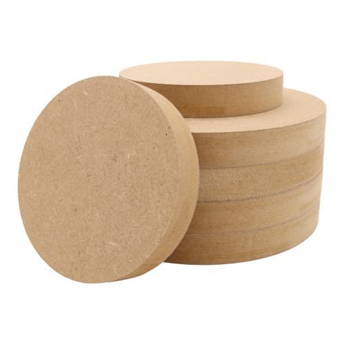 Wooden mdf circle - wooden,