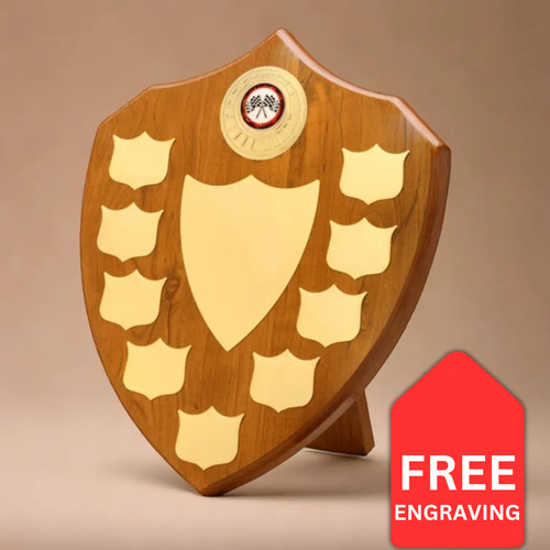 Wooden presentation award - wooden,