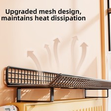 Radiator Shelf 40cm 60cm Black
