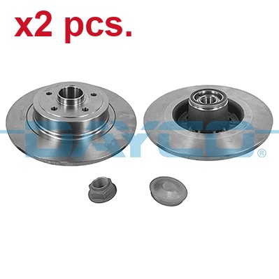 Pcs rear wheel - rear, hub