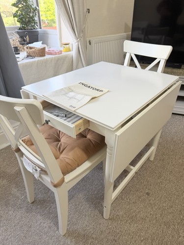 Ikea adjustable table with - ikea, 2