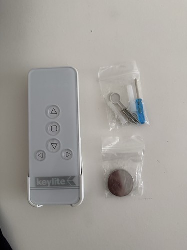 White keylite remote control - remote,