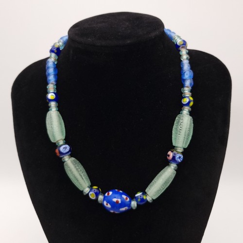 Vintage trade bead necklace - vintage,