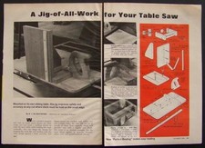 Sliding Table Saw Jig makes