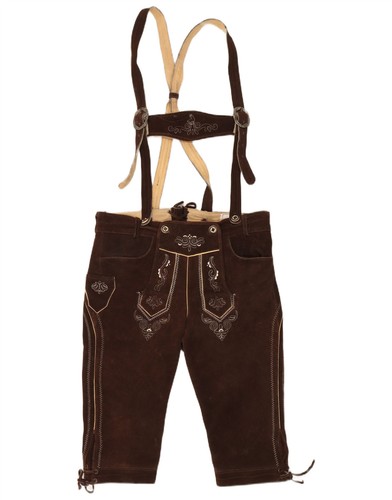 Vintage womens suede dungarees - vintage,