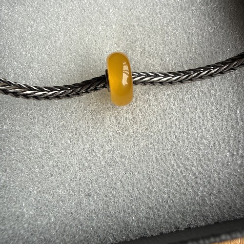 Trollbeads amber slim golden - trollbeads,