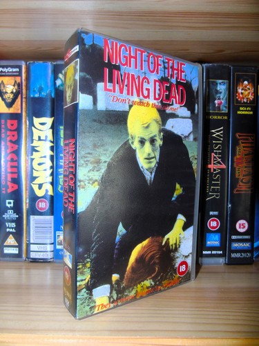Horror vhs night of the - vhs,