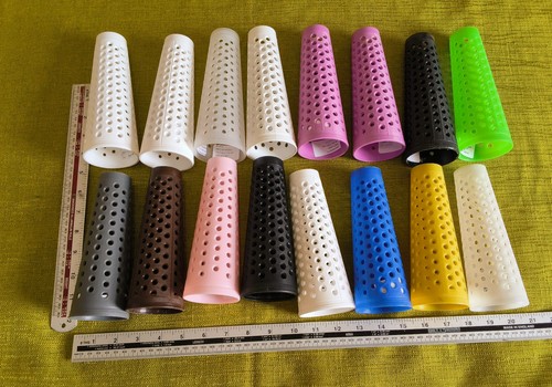 Empty plastic yarn cones - 16,