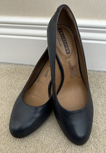 Clarks cushion soft - clarks, navy