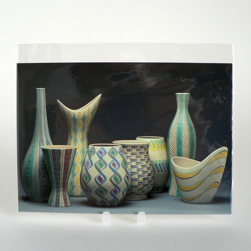 Poole pottery postcard - poole,