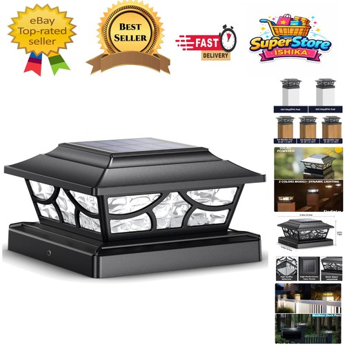 Elegant solar post cap lights - solar,