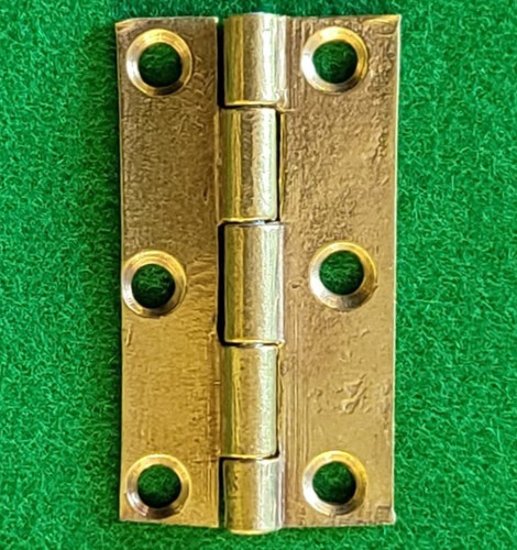 Small solid cast brass butt