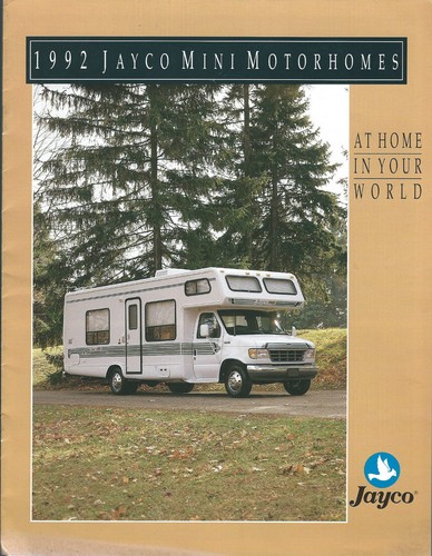 Motor home brochure jayco - motor,
