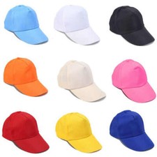 15 COLOURS BASEBALL ADULT ADJUSTABLE CAP CASUAL HATS SNAPBACK SUN PROTECTION SUN
