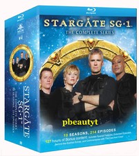 Stargate SG-1 The Complete Series Blu-ray Collection(Seasons 1-10,214 Episodes)